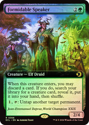 Formidable Speaker Extended Art Foil