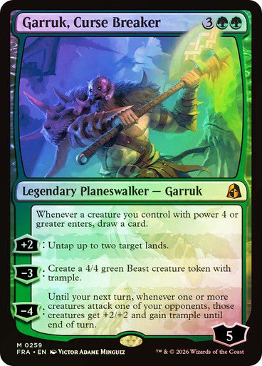 Garruk, Curse Breaker Promo Pack Foil
