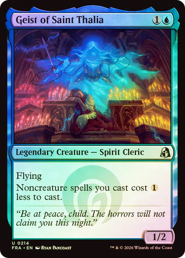 Geist of Saint Thalia Foil