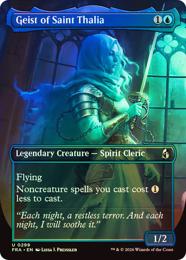 Geist of Saint Thalia Borderless Echoed Foil