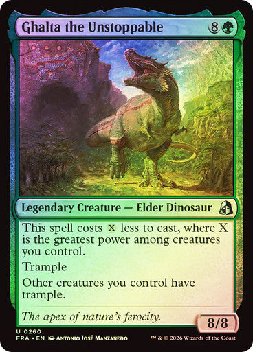 Ghalta the Unstoppable Foil