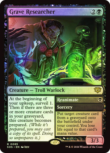 Grave Researcher // Reanimate Foil