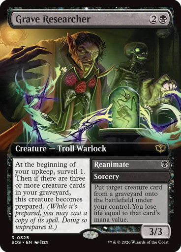 Grave Researcher // Reanimate Extended Art