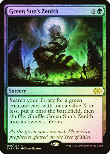 Green Sun's Zenith Foil