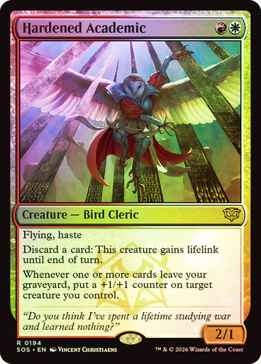 Hardened Academic Foil
