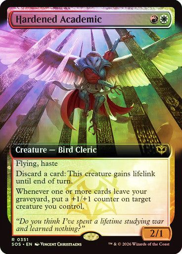 Hardened Academic Extended Art Foil