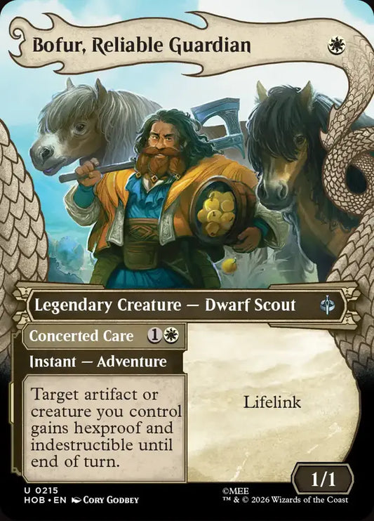 Bofur, Reliable Guardian // Concerted Care Dragon Frame Foil