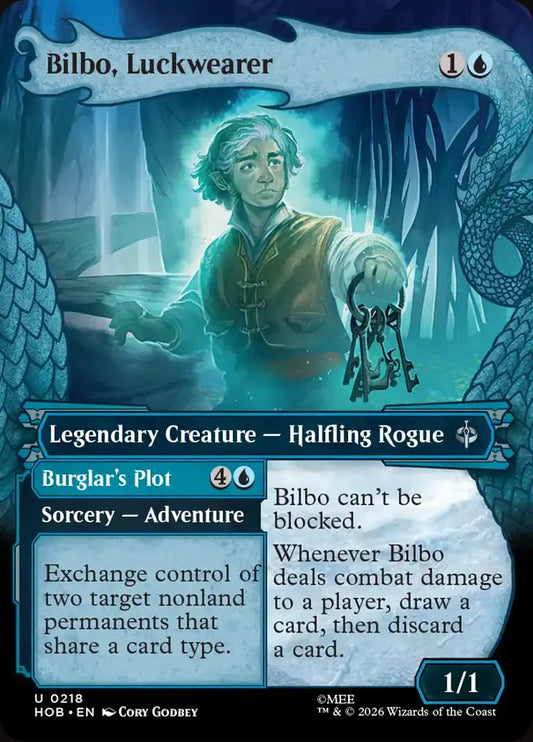 Bilbo, Luckwearer // Burglar's Plot Dragon Frame Foil