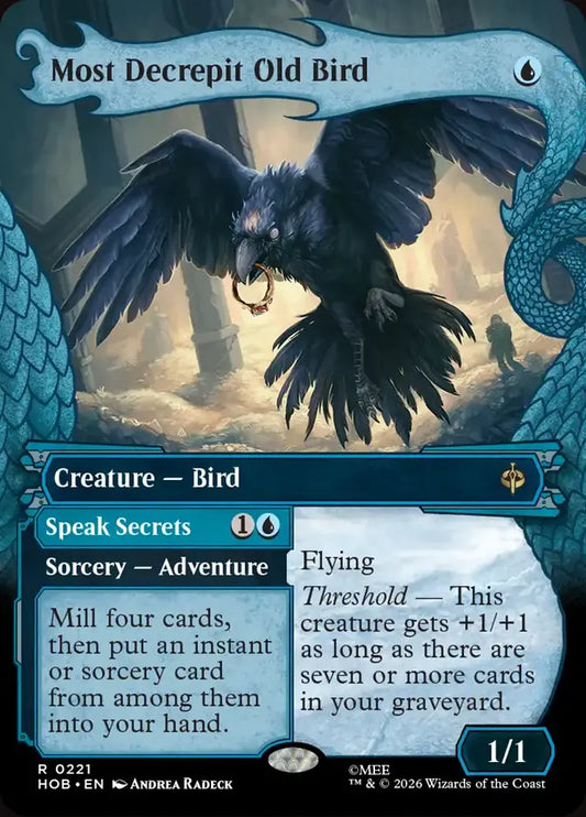 Most Decrepit Old Bird // Speak Secrets Dragon Frame