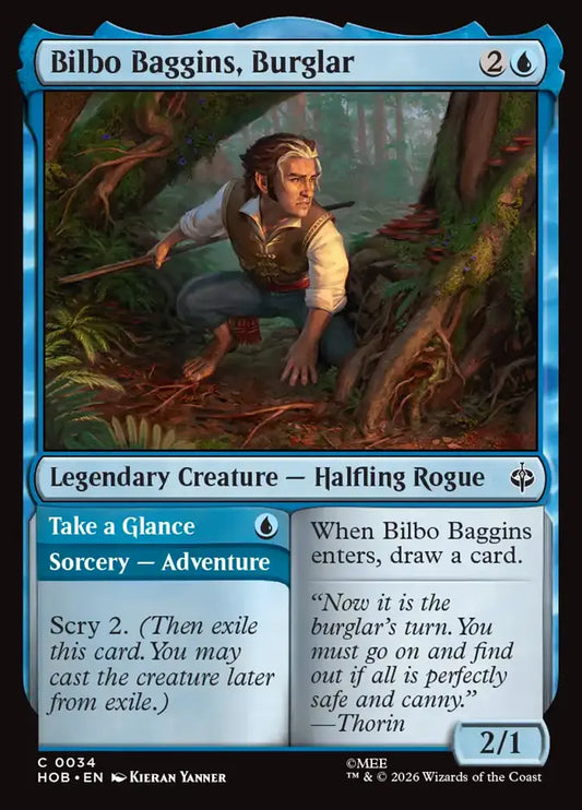 Bilbo Baggins, Burglar // Take a Glance Foil