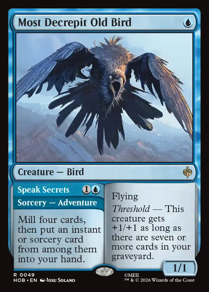 Most Decrepit Old Bird // Speak Secrets Foil