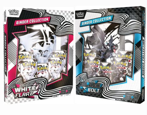 Black Bolt & White Flare Binder Collection [2 Pack]