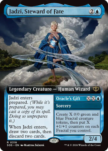 Jadzi, Steward of Fate // Oracle's Gift Extended Art