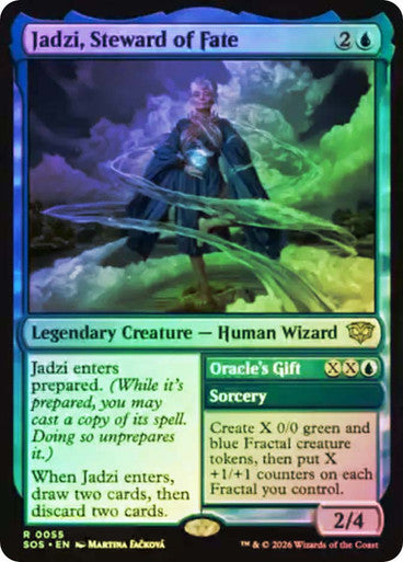 Jadzi, Steward of Fate // Oracle's Gift Foil