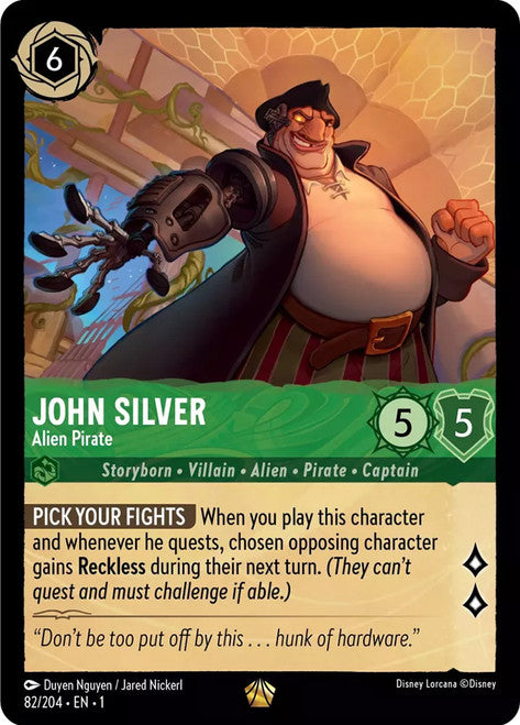 John Silver - Alien Pirate (2)