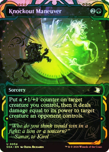Knockout Maneuver Foil