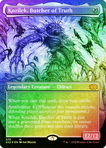Kozilek, Butcher of Truth Textured Foil Borderless