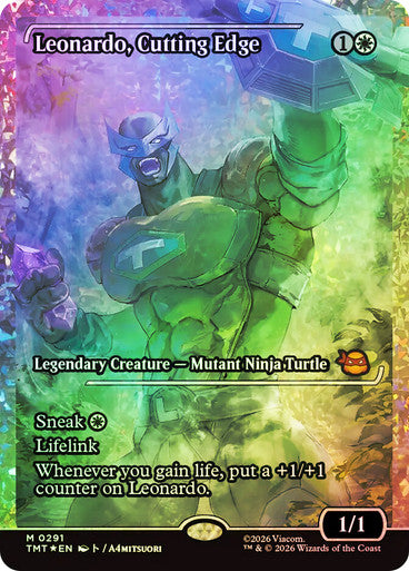 Leonardo, Cutting Edge Japan Showcase Fracture Foil