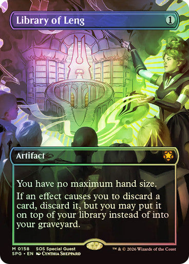 Library of Leng Special Guest Foil