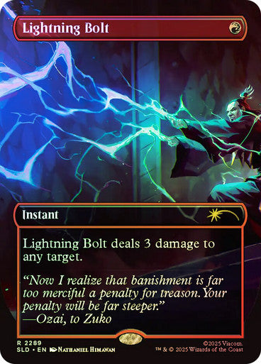 Lightning Bolt Secret Lair Foil