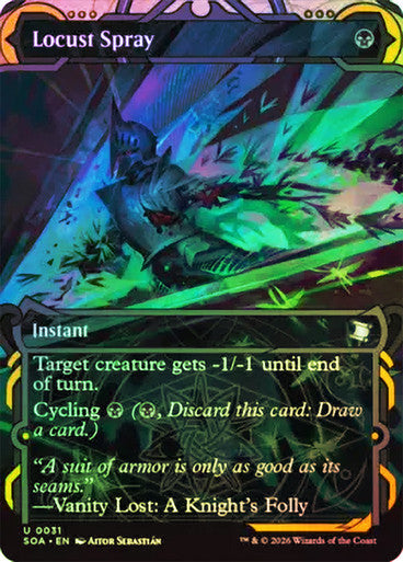 Locust Spray Foil