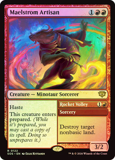 Maelstrom Artisan // Rocket Volley Foil