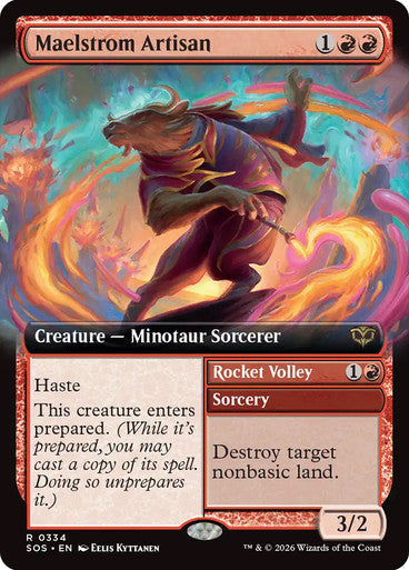 Maelstrom Artisan // Rocket Volley Extended Art