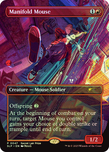 Manifold Mouse Secret Lair Foil