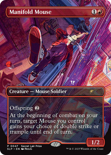 Manifold Mouse Secret Lair Prize
