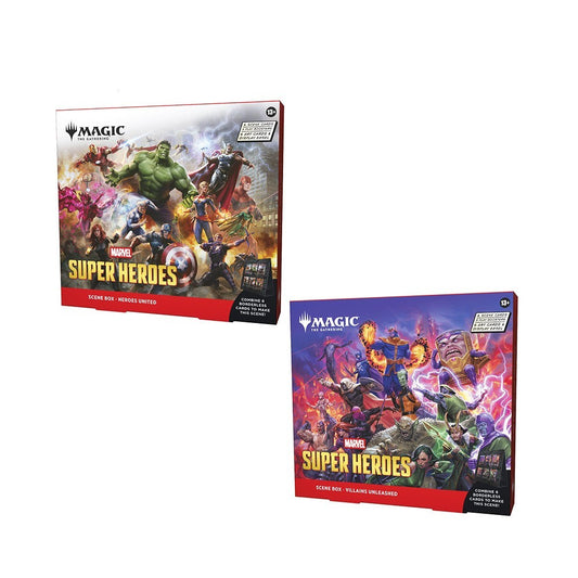 Marvel Super Heroes Scene Box (Set de 2)