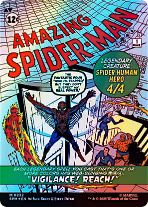 Peter Parker // Amazing Spider-Man Borderless Foil