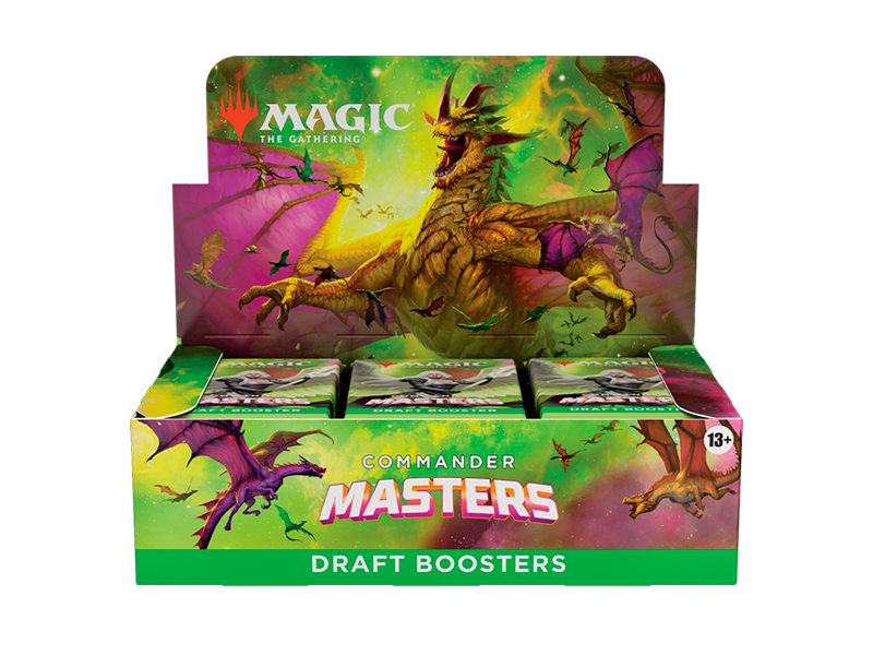 Draft Boosters Commander Masters