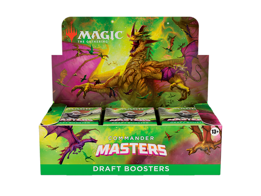 Draft Boosters Commander Masters