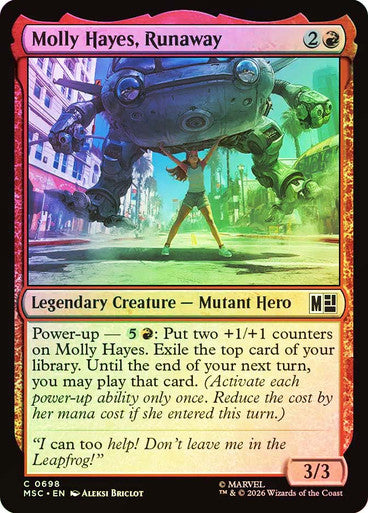Molly Hayes, Runaway Foil