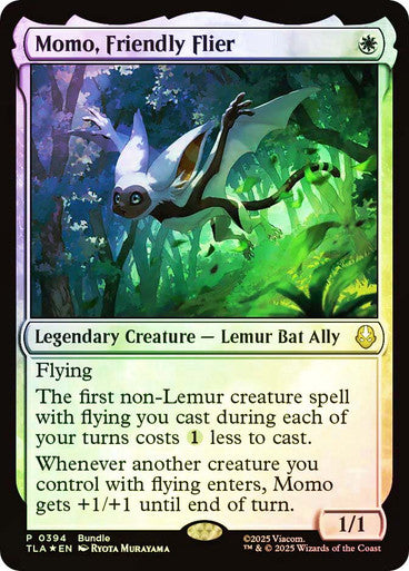 Momo, Friendly Flier Promo Foil (Bundle)