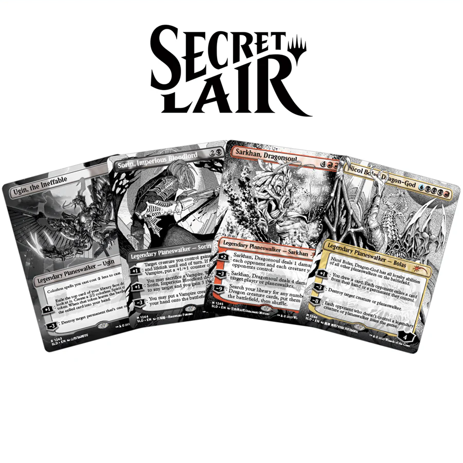 Secret Lair More Borderless Planeswalkers Foil