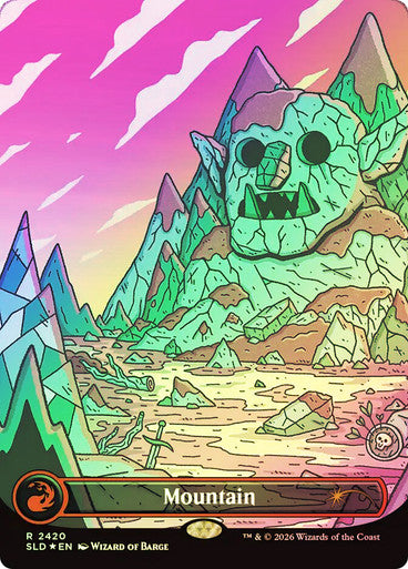 Mountain Secret Lair Foil