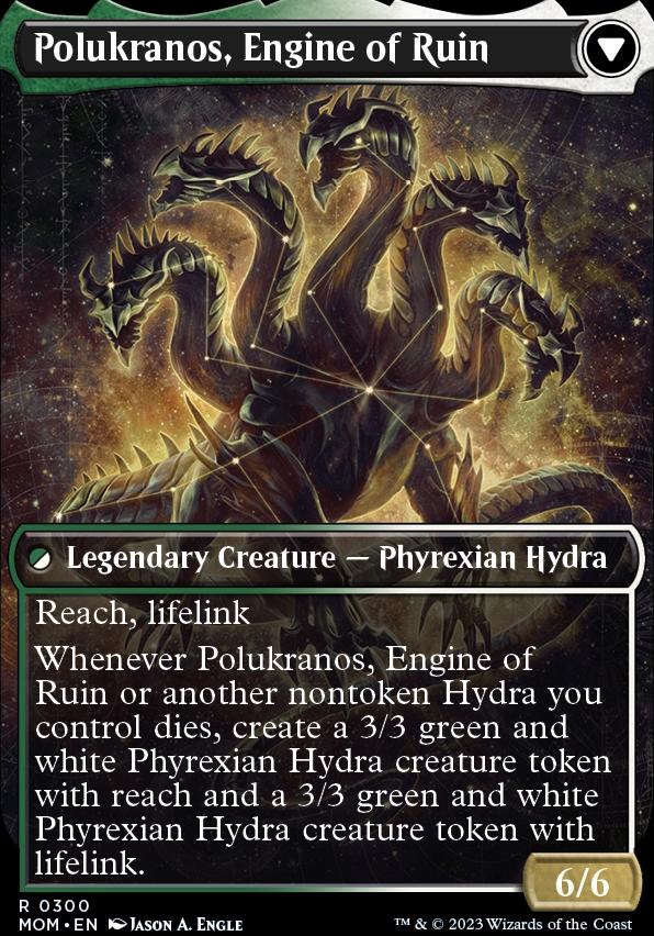 Polukranos Reborn // Polukranos, Engine of Ruin Showcase Foil