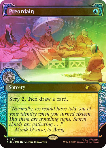 Preordain Secret Lair Foil