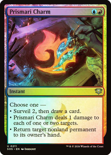 Prismari Charm Foil