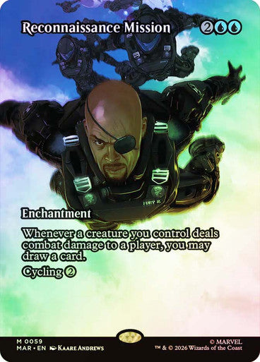 Reconnaissance Mission Borderless Foil