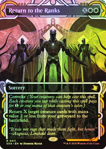 Return to the Ranks Foil