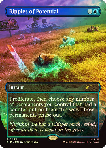 Ripples of Potential Secret Lair Foil
