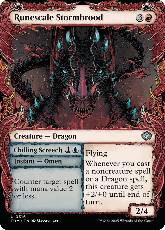 Runescale Stormbrood // Chilling Screech Showcase