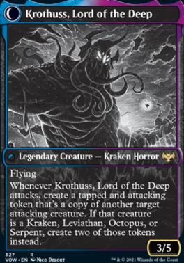 Runo Stromkirk // Krothuss, Lord of the Deep Showcase