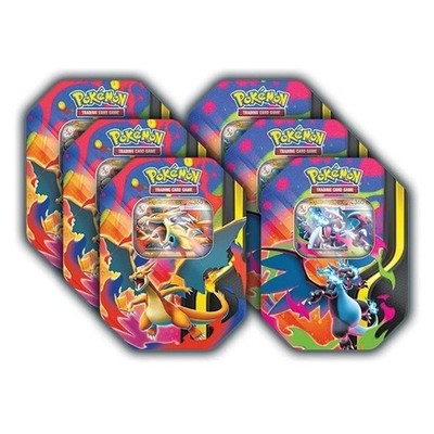 Mega Charizard X/Y Tin (Case 6 piezas)