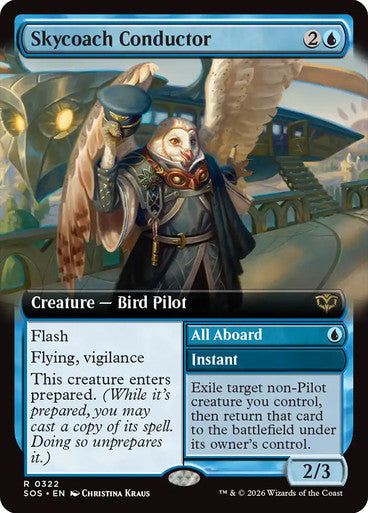 Skycoach Conductor // All Aboard Extended Art