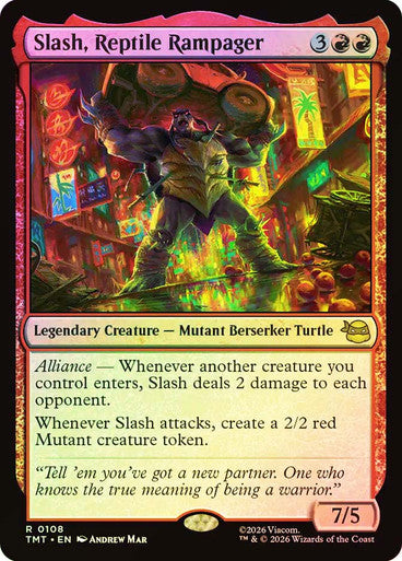 Slash, Reptile Rampager Foil