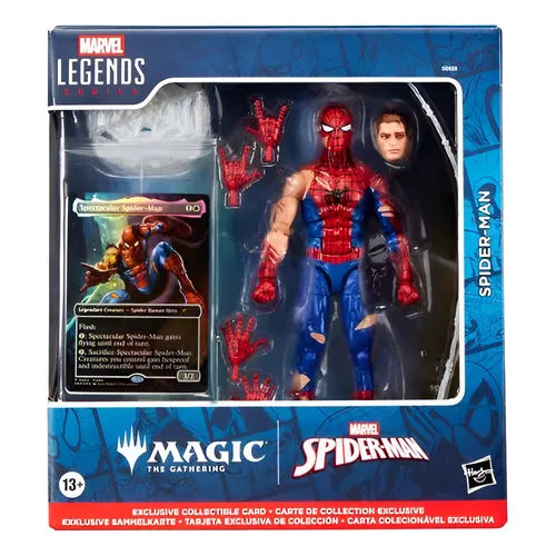 Marvel Legends Series Magic: The Gathering Battle-Damaged Spider-Man