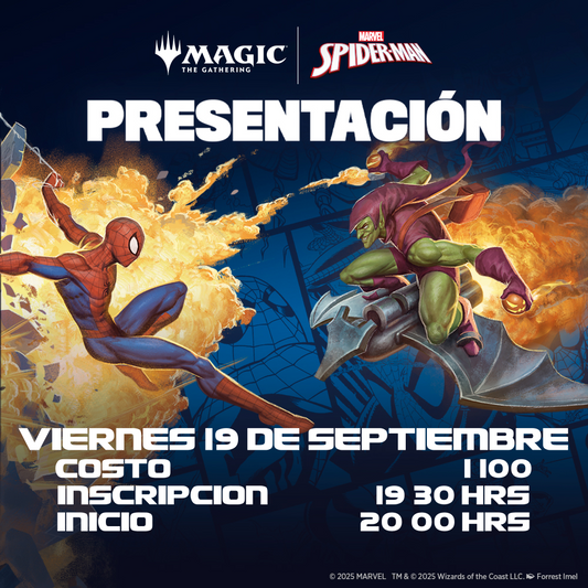 Prelanzamiento MTG: Marvel's Spider-Man Viernes 19 09 2025